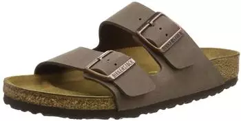 Birkenstock Arizona Birko-Flor Nubuk (Normal) braun/mokka