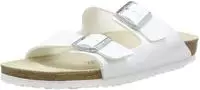 Birkenstock 51731, Birkenstock Arizona Birko Flor white - Gr&ouml;&szlig;e 45