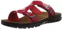 Birkenstock 263263-42, Birkenstock Damen-Pantolette Sofia, BirkoFlor, schmal, Tango