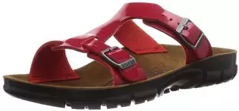 Birkenstock Sofia tango red patent