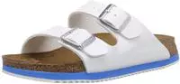 Birkenstock BS-230124g42, Birkenstock Arizona SL BF White Unisex Sandale 42 EU