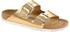Birkenstock Arizona Naturleder Weichbettung Metallic