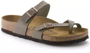 Birkenstock Mayari Birko-Flor Nubuk (Normal) stone