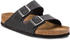 (Normal) black: Birkenstock Arizona Weichbettung Fettleder Nubuk