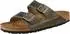 faded khaki (normal): Birkenstock Arizona Weichbettung Fettleder Nubuk