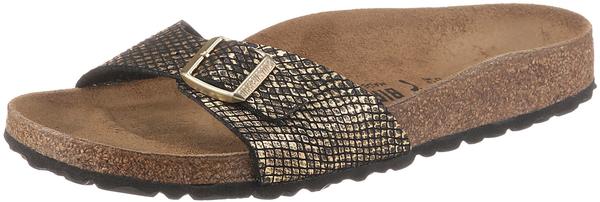 Birkenstock Madrid Mikrofaser (schmal) shiny python black