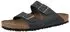 Birkenstock Arizona Nubukleder geölt schwarz (schmal)