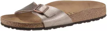 Birkenstock Madrid Birko-Flor graceful taupe (schmal)