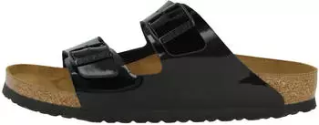 Birkenstock Arizona Birko-Flor Lack schwarz (normal)