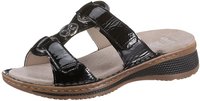 Ara Pantolette "HAWAII", Keilabsatz, Sommerschuh, Schlupfschuh mit Schmuckelement