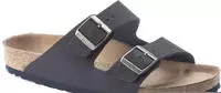 Birkenstock - Arizona Vegan Birko-Flor Sandalen Herren desert dust indigo blue...