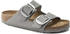 Nubuck dove gray (regular): Birkenstock Arizona Big Buckle Nubuck