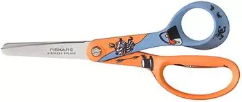 Fiskars Kinderschere Little My 13cm, orange/blau (1067190)