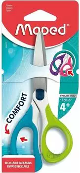 Maped Sensoft Kinderschere asymmetrisch hellgr&uuml;n 13cm (484490)