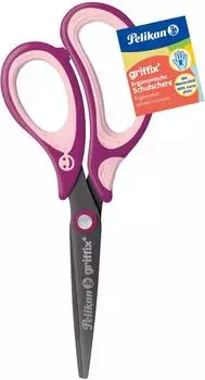 Pelikan griffix Schulschere Sweet Berry, spitz, Rechtshänder, 15cm (819039)