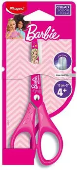 Maped Barbie Kinderschere 13cm, pink, Rechtsh&auml;nder (464213)