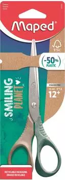 Maped Shape Smiling Planet Schere, Rundspitze, 16cm, Rechtshänder (476020FM)