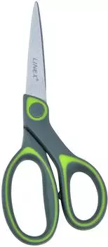 Linex Universal-Schere 17,5cm Edelstahl grau-grün (OS84195)