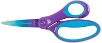 Edding Fiskars Gro&szlig;e Kinderschere ab 8 Jahre, 15 cm Ombre Lila