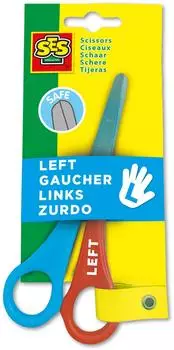 SES Creative Linksh&auml;nder-Schere f&uuml;r Kinder, ergonomisches Design (834)
