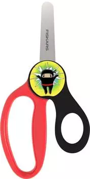 Fiskars Kinderschere mit Ninja-Wackelbild, 13cm (1064075)
