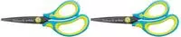 Pelikan Schulschere griffix RH spitz neon freshblue 15cm