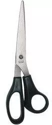 Wedo Edelstahlschere 16cm Kunststoffgriff schwarz (977 65 N)