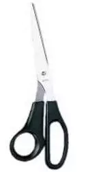 Wedo Edelstahlschere 21cm Kunststoffgriff schwarz (977 8 N)