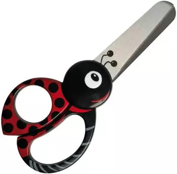 Fiskars Bastelschere Marienk&auml;fer rund 13 cm