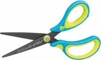 Pelikan Schere griffix Schule, Neon Fresh Blue, Rechtsh&auml;nder, Spitz 15cm