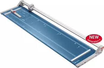 Dahle Rollenschneider A0 mit Schnittlänge 1300mm, 7 Blatt Schneidleistung, blau (00558-15004)