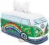 Brisa T1 Bulli Bus Neopren Kosmetik-Taschentuchbox, Peace, Grün (BUNE203)