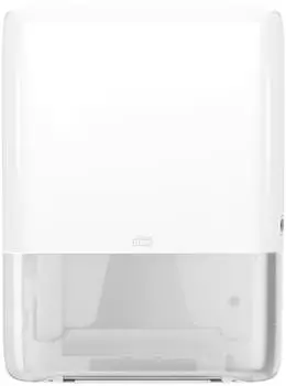 Tork PeakServe Mini Papierhandtuchspender, Kunststoff, wei&szlig; (552550)