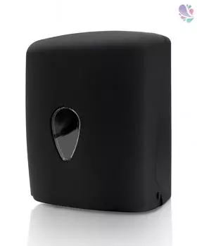 Blanc Hygienic INFINITY Handtuchrollenspender Maxi, Innenauszug, bis Ø 20,5cm, schwarz (DAIA100-S)
