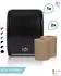 Blanc Hygienic Cosmos Sensor Handtuchrollenspender berührungslos + 2 Rollen ECO-Natural, schwarz (PS-htz108k-eco-FS-4100S)
