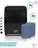 Blanc Hygienic Cosmos Sensor Handtuchrollenspender berührungslos + 2 Handtuchrollen Classico blau (PS-htz108k-B-FS-4100S)