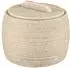 Kleine Wolke Sand Wattedose, rund, Kunststoff, macadamia (8680272873)