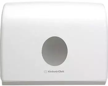 Kimberly-Clark Aquarius Papierhandtuchspender, klein, weiß, Kunststoff (6956)