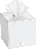 JOOP! Papiertuchbox JOOP! Bathline , wei&szlig; , Holz,Metall , Ma&szlig;e (cm): B: 13,3...