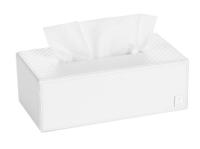 JOOP Papiertuchbox Bathline weiss, rechteckig B 25 cm, H 8 cm, T 12,5 cm - wei&szlig;