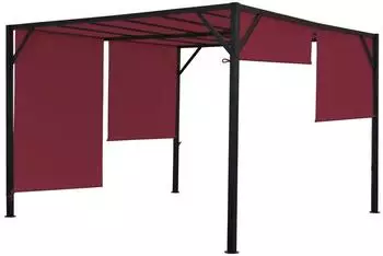 Mendler Beja 300 x 300 cm bordeaux-rot (72897)