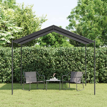 vidaXL Gartenpavillon 3x3 m Stahl und Stoff Anthrazit (362450)