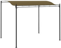 vidaXL Pavillon 3x2,4 m Taupe 180 g/m&sup2;