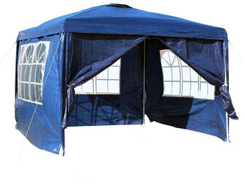 Wiltec Pavillon 3x3m blau