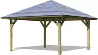 Karibu Pavillon "Holm 1" BxT: 431x431 cm