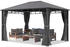 Toolport Gartenpavillon Hardtop Sunset Superior loft grey 3 x 4 m (300194)