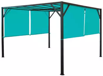 Mendler Beja 400 x 400 cm türkis-blau (72885)