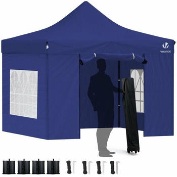 Vounot Pavillon 3x3m Blau