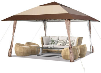 Costway 4x4m Faltpavillon