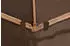 PRIMASTER Pavillon Bambus Metall in Bambus Optik